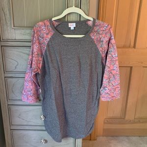 LuLaRoe 3/4 Sleeve T-shirt